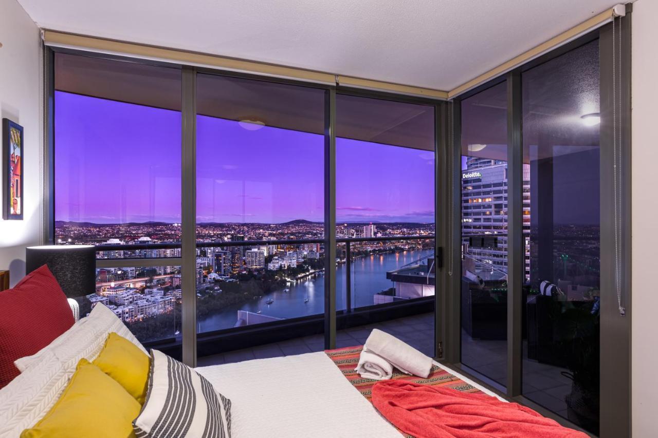 African Escape On Level 38 - Balcony With Views Brisbane Eksteriør bilde