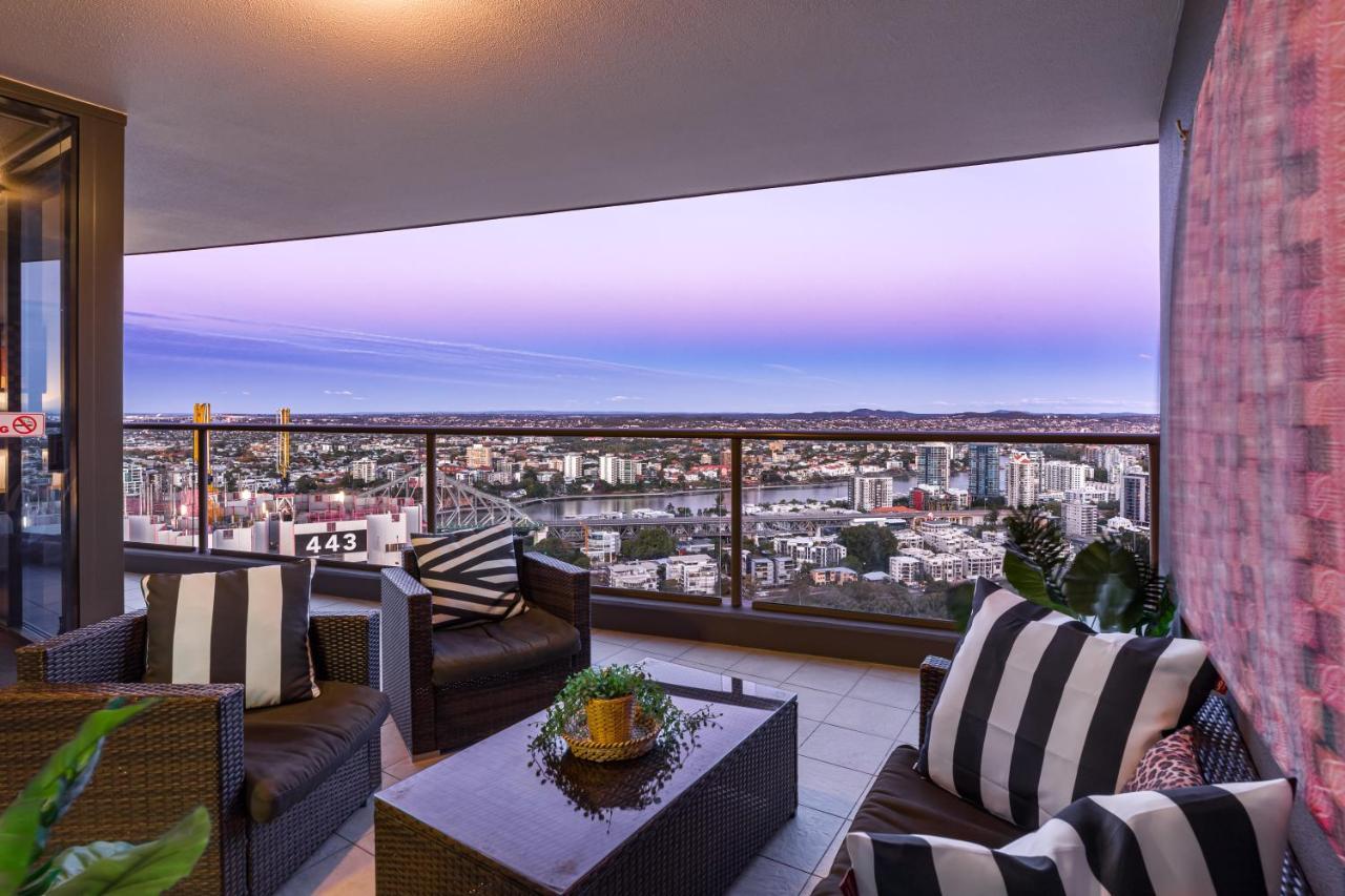 African Escape On Level 38 - Balcony With Views Brisbane Eksteriør bilde