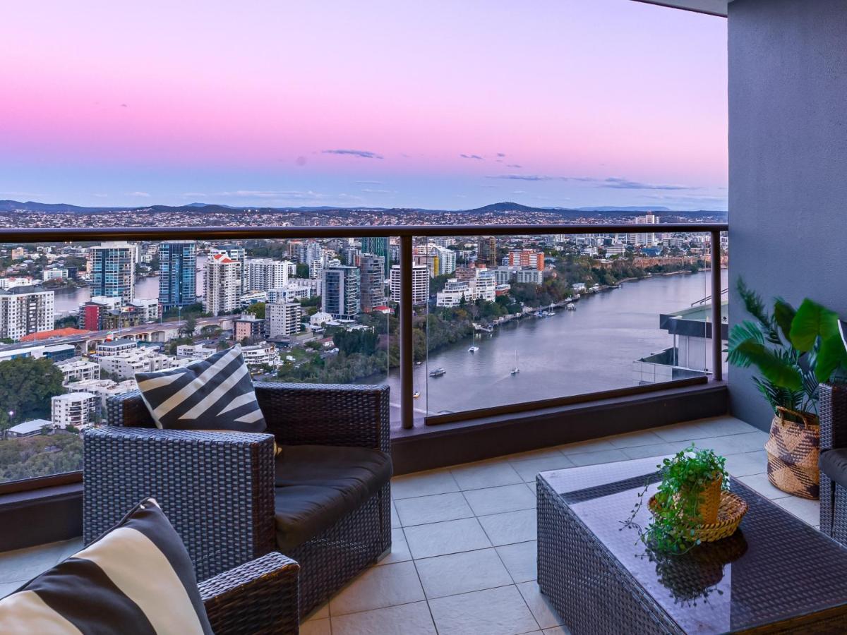 African Escape On Level 38 - Balcony With Views Brisbane Eksteriør bilde