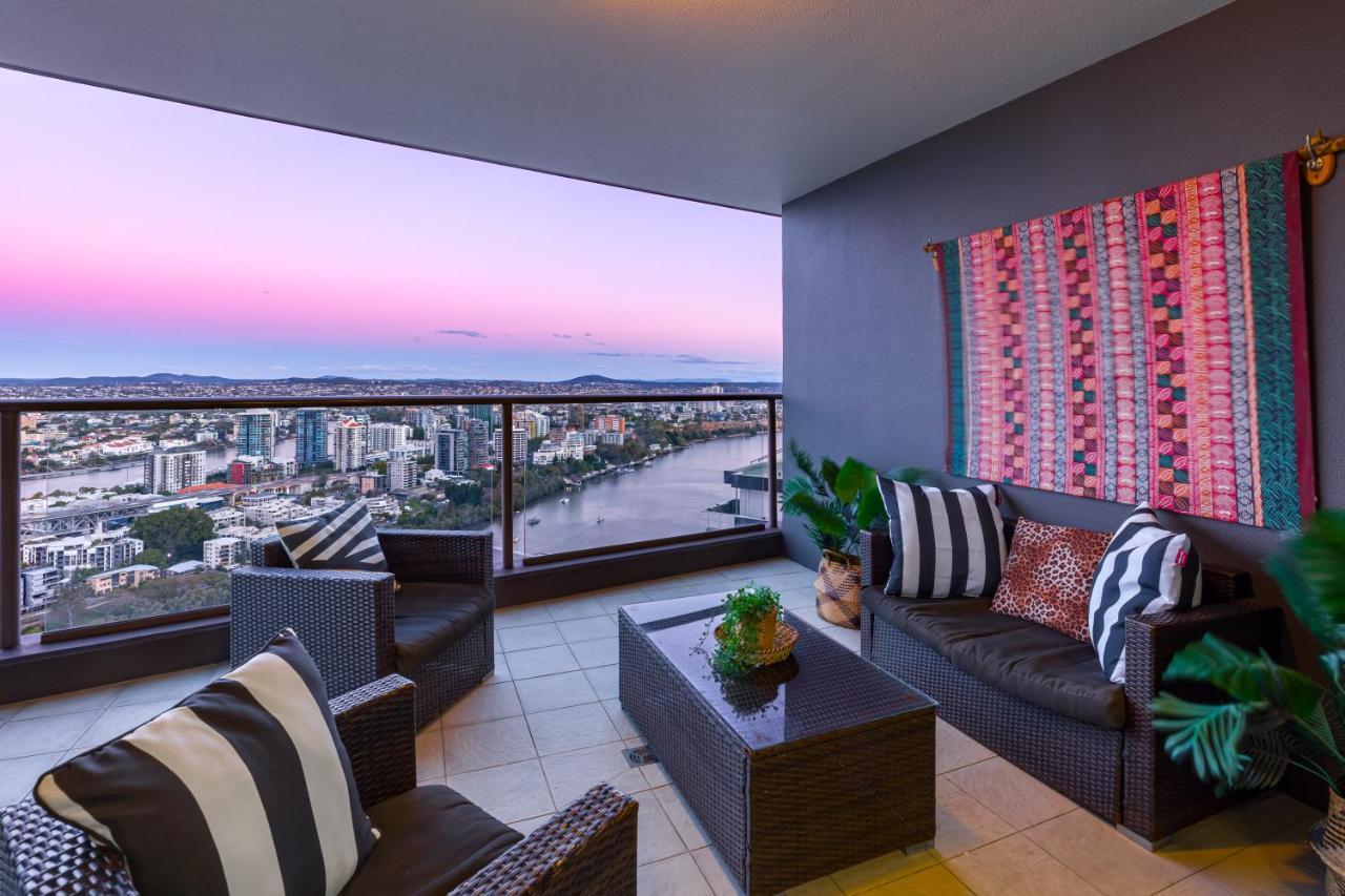 African Escape On Level 38 - Balcony With Views Brisbane Eksteriør bilde